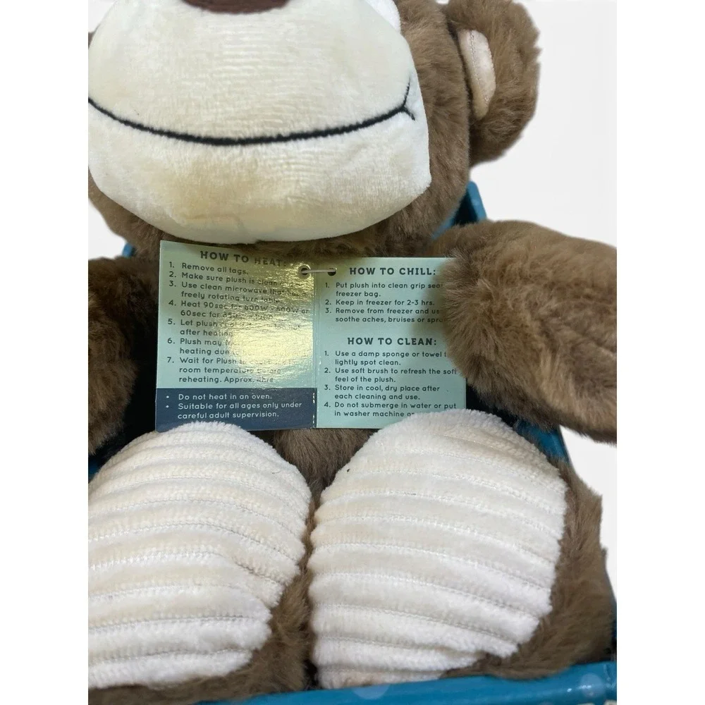 Plush Microwavable Bear- White- Weighted- Lavender Infused- Brand NEW